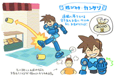 MegaMan Can-Kicking for Easter Egg Event