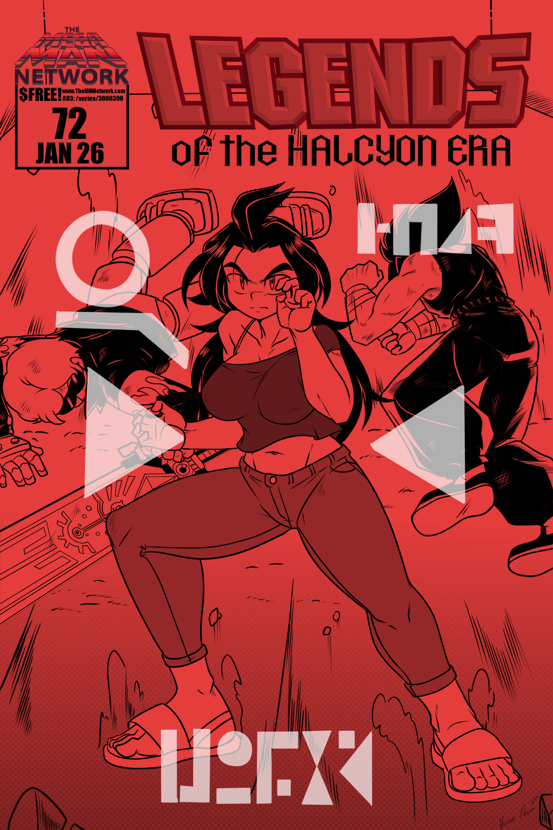 Covers by LBD "Nytetrayn" and Victor Campan. Character art by Victor Campan. Logos by Tabby Ramsey and EFEXTEX.