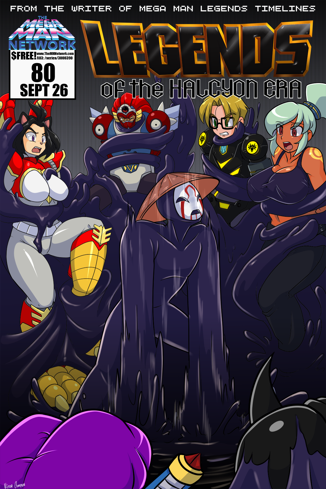 Covers by LBD "Nytetrayn" and Victor Campan. Character art by Victor Campan. Logos by Tabby Ramsey and EFEXTEX.