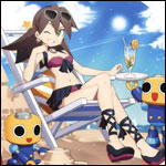 Tron in Swimsuit